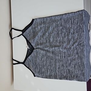 Spaghetti strap tank top.